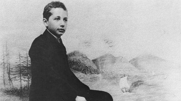 爱因斯坦9岁时不能流利说话，他妈妈曾经一度以为他是弱智
