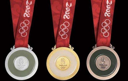 1912年后奥运金牌是镀金奖牌